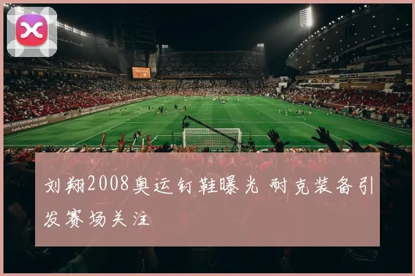 刘翔2008奥运钉鞋曝光 耐克装备引发赛场关注